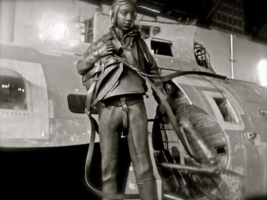 World War II Fighter Pilot Statue