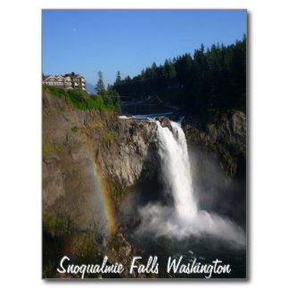 Snoqualmie Falls Postcard
