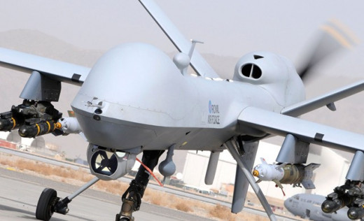 With no visible human presence the drones appear inhuman and yet ultimately deadly in their actions