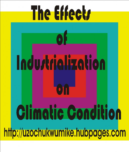 Effects of industrialization on climatic condition 