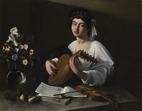 "Caravaggioapollo". Licensed under Public domain via Wikimedia Commons - 