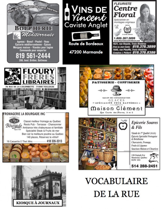 Worksheet introducing store vocabulary