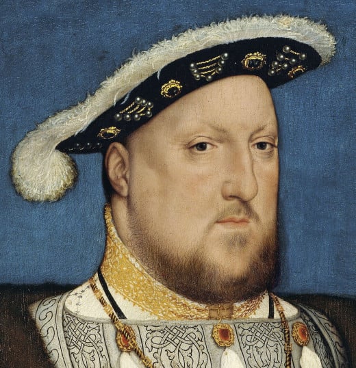 King Henry VIII born 28 June 1491 died 28 January 1547 was the King of England from 1509 until he died 