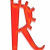 Print 1 of the letter r. Print 1 of the letter r.