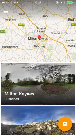 How to create your own Photo Spheres and upload them to Google Maps on iOS  