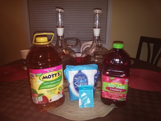 The ingredients and tools.