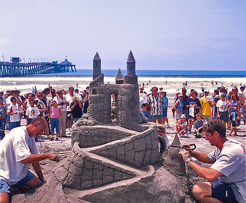 Sand Castle Contest, Imperial Beach