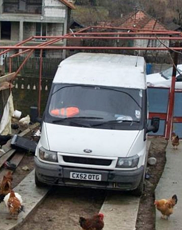 Ion Lazar's new van 
