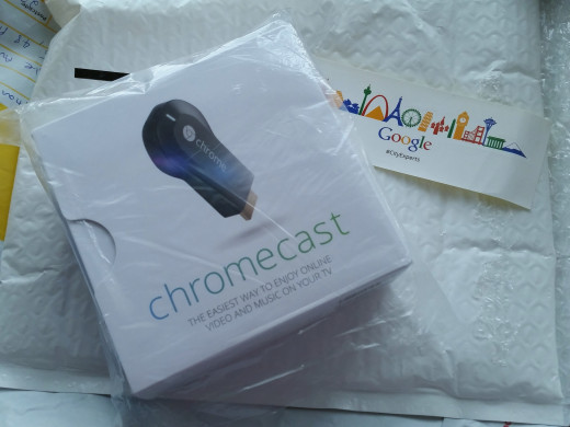 My first review writing competition prize - A Google Chromecast