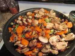 Carrots and Mushrooms