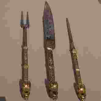 French cutlery end of 1500s