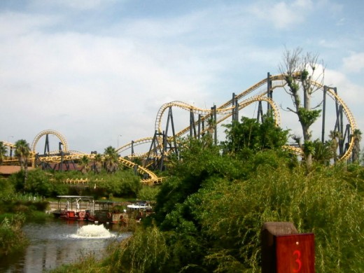 cobra Ride in Ratanga Junction 