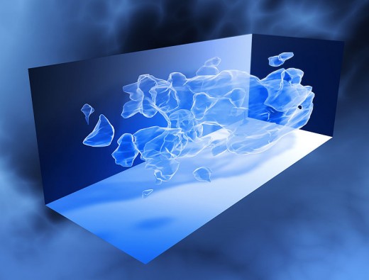 3d dark matter representation