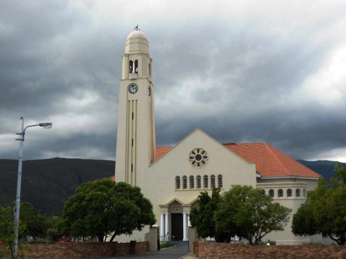 Dutch Reformed Church Hall, Riviersonderend, Western Cape, South Africa 