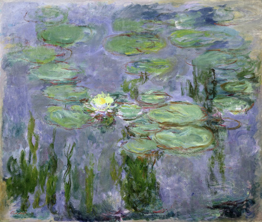 Nymphéas 1915 by Claude Monet