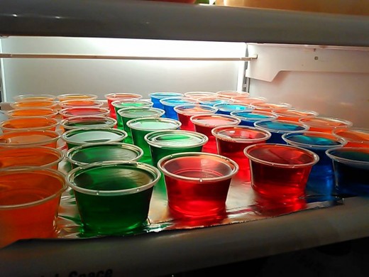 Jello shots! 2oz is bigger that people are used to, but I liked the size.  I put remaining jello mixtures in bigger containers and ate it by the spoonful :P.