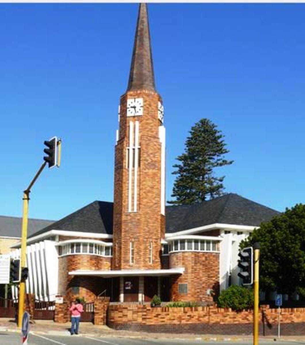 Dutch Reformed church, Mossel Bay, Western Cape, South Africa 