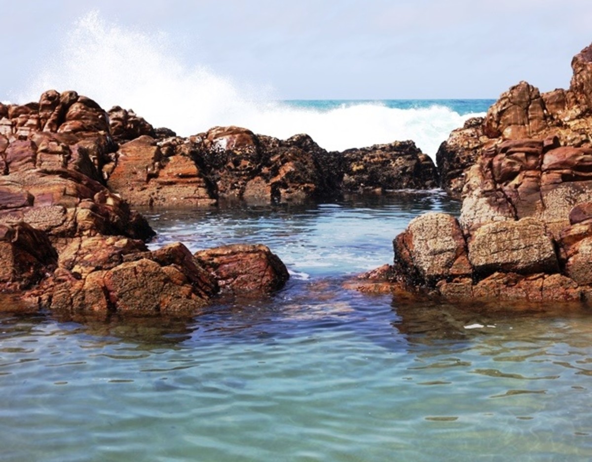 Natural Pools at The Point, Mossel Bay, Western Cape, South Africa 
