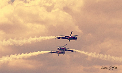 Rotores de Portugal (Portuguese Air Force helicopter aerobatic team)