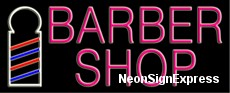 Barber Shop Neon Sign