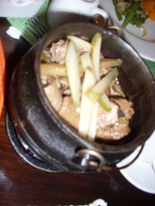 Potjiekos, a traditional South African meal.