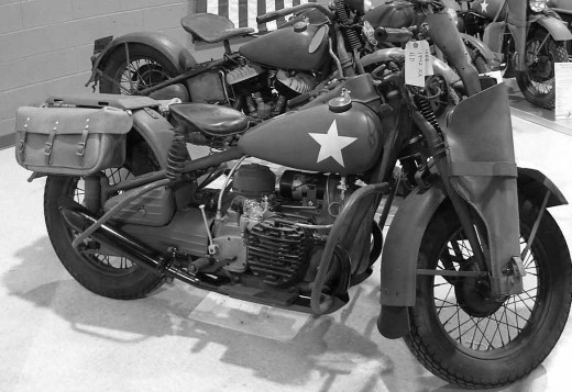 Wartime Harley Davidson