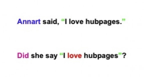 Correct quoting in essays