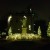 Part of the Victorian Garden area lit up. There is a beautiful statue there, this is the back view of it. Part of the Victorian Garden area lit up. There is a beautiful statue there, this is the back view of it.