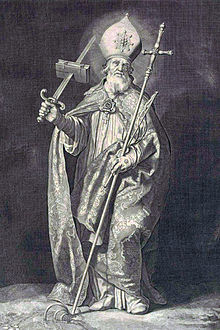 Saint Boniface who many believed created the association of Jesus to Christmas trees.