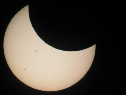 Solar Eclipse 7:14 PM