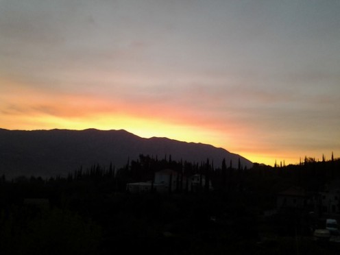 A beautiful suset