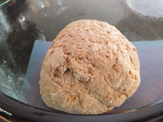 I like to knead the dough by hand just so I know it has the right feel. It's nothing you can teach; you just have to get in and start making your own bread and you will learn it too!