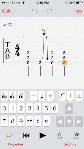 Guitar Pro for iOS allows you to jot down riff ideas on the fly.