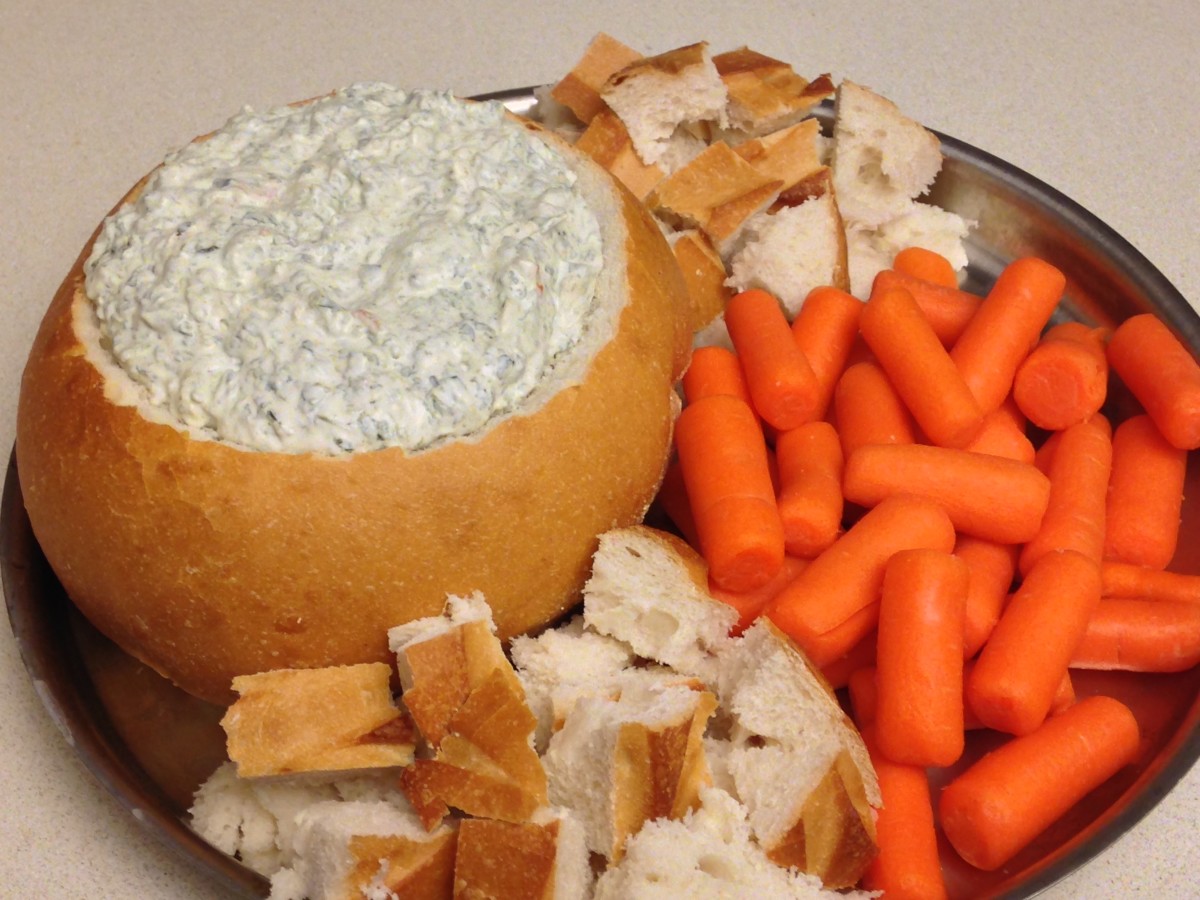 What are some top ideas for easy vegetarian party dips?