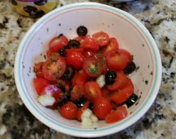 Easy Tuna Salad | Tomato and Olive Salad | Tuna Salad Hors d’oeuvres