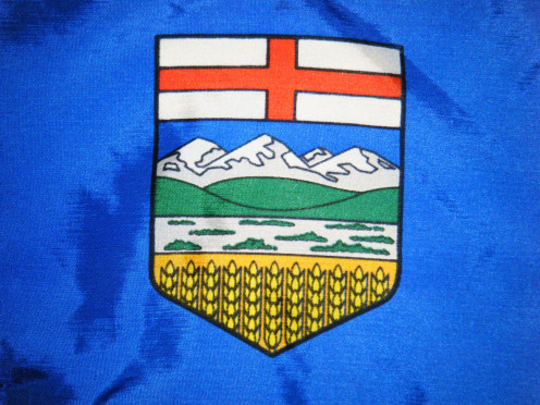 Provincial flag of Alberta 