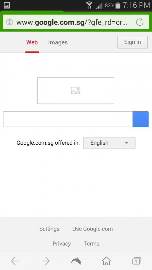 Preview of Dolphin Browser.