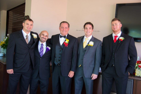 Rob and his 4 "sons."