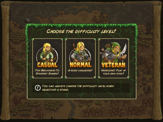 Choose the "Casual" Setting First