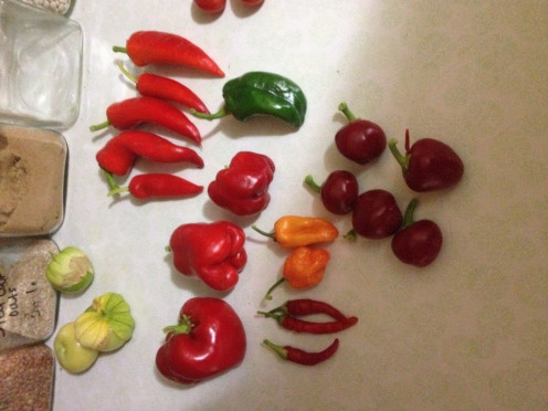 Assorted Peppers for Kimchi