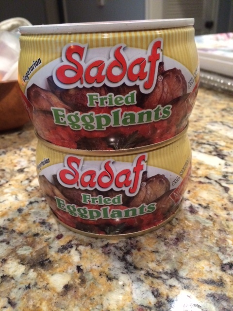 Sadaf fried eggplants
