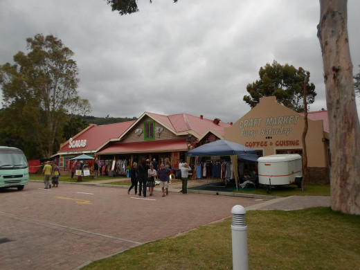 Crafts Market at Sedgefield, South Africa 