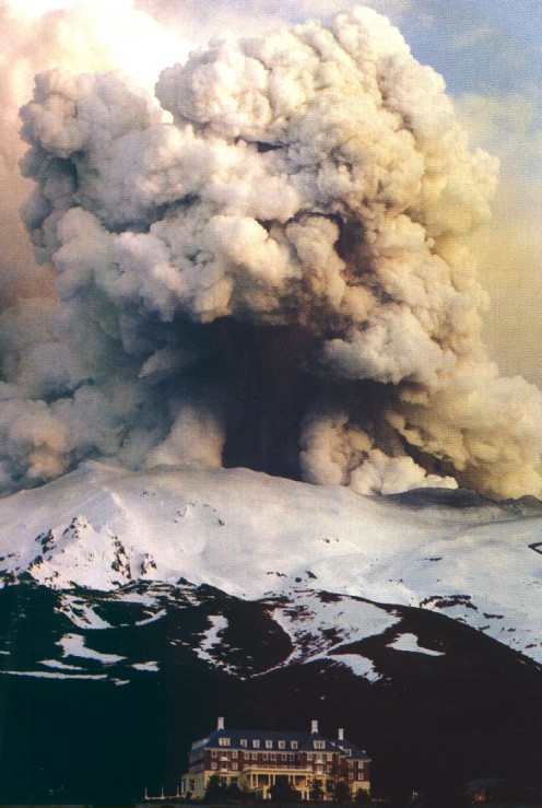 Ruapehu Eruption 1999