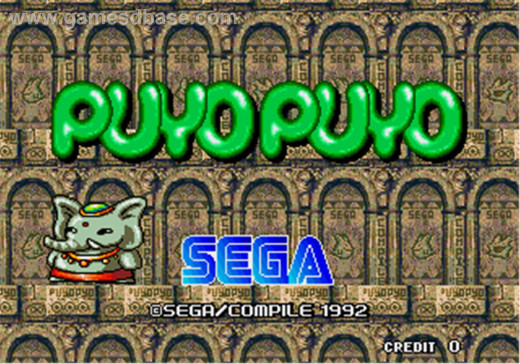 Puyo Puyo Title Screen