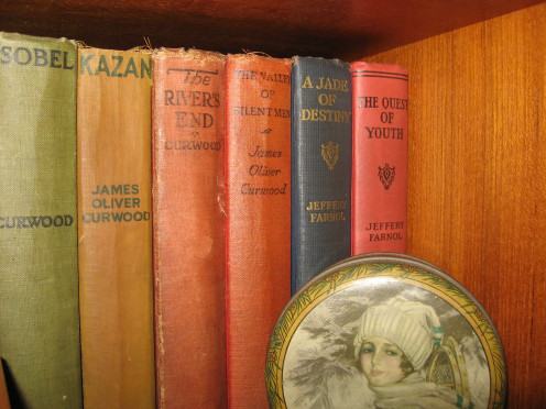 Vintage books appeal to me. When I find an author that I like, I hunt down all their books. 