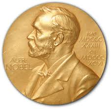 A picture of the Nobel Prize.