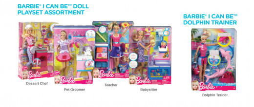 From the now defunct "Barbie I Can Be" webpage.