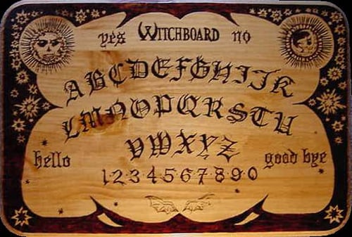 Ouija board has been around for centuries and comes in many styles today