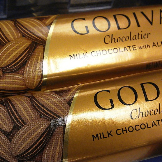 Godiva milk chocolate