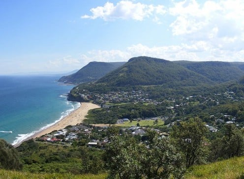 Bald Hill overlooking Stanwell Park